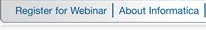 Register for Webinar | About Informatica